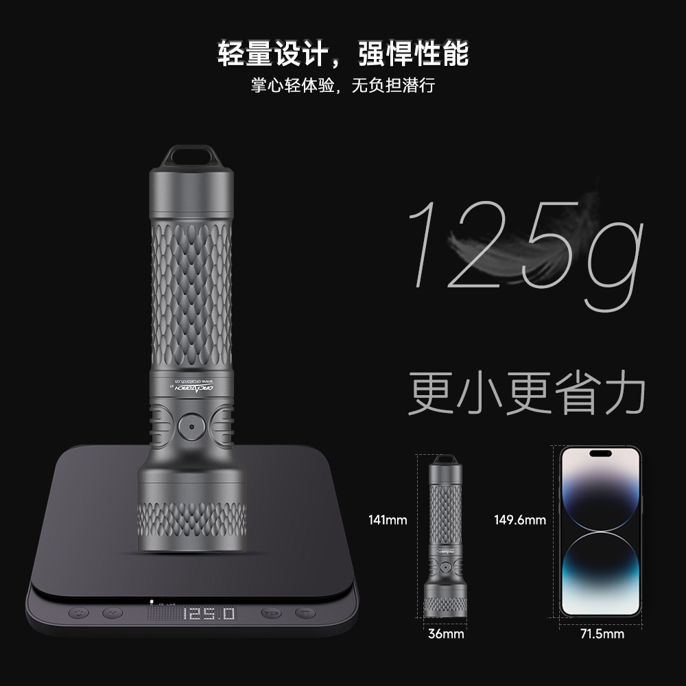 虎鲸OrcaTorch，虎鲸 X7潜水手电筒，2025新款潜水手电筒，水下照明灯，水下搜索灯，沉船照明灯，潜水灯