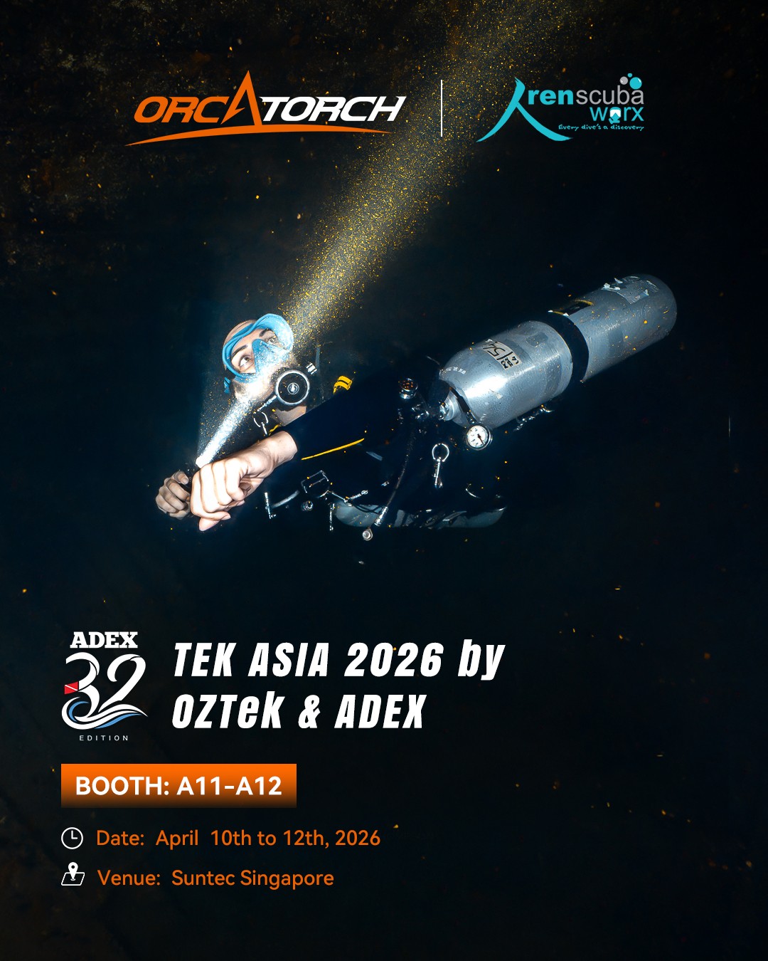 新加潜水展，潜水装备展，潜水展会，ADEX潜水展，2026潜水展，潜水照明展，潜水手电筒展会
