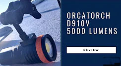ORCATORCH 5000 Lumens Video Dive Light D910V Review