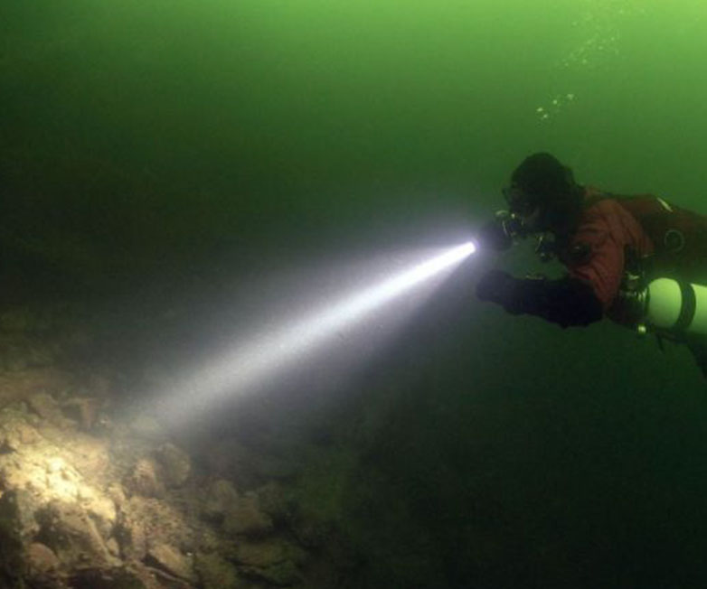 OrcaTorch虎鲸，D850手持式潜水灯，多灯源水下照明，便携式潜水，水下摄影补光灯